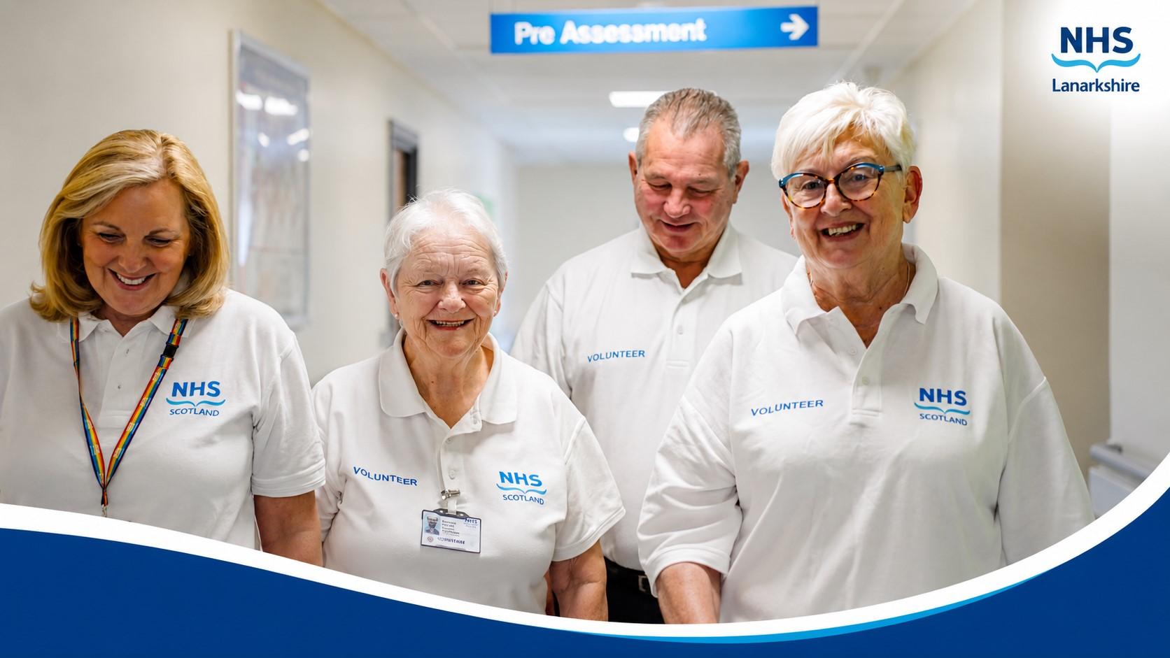 NHS Lanarkshire marks Volunteers’ Week with call for more community hospital volunteers