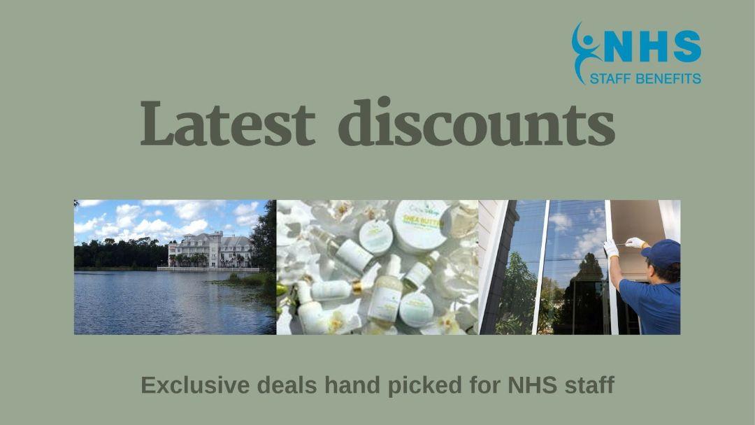 Latest discounts from NHS Staff Benefits