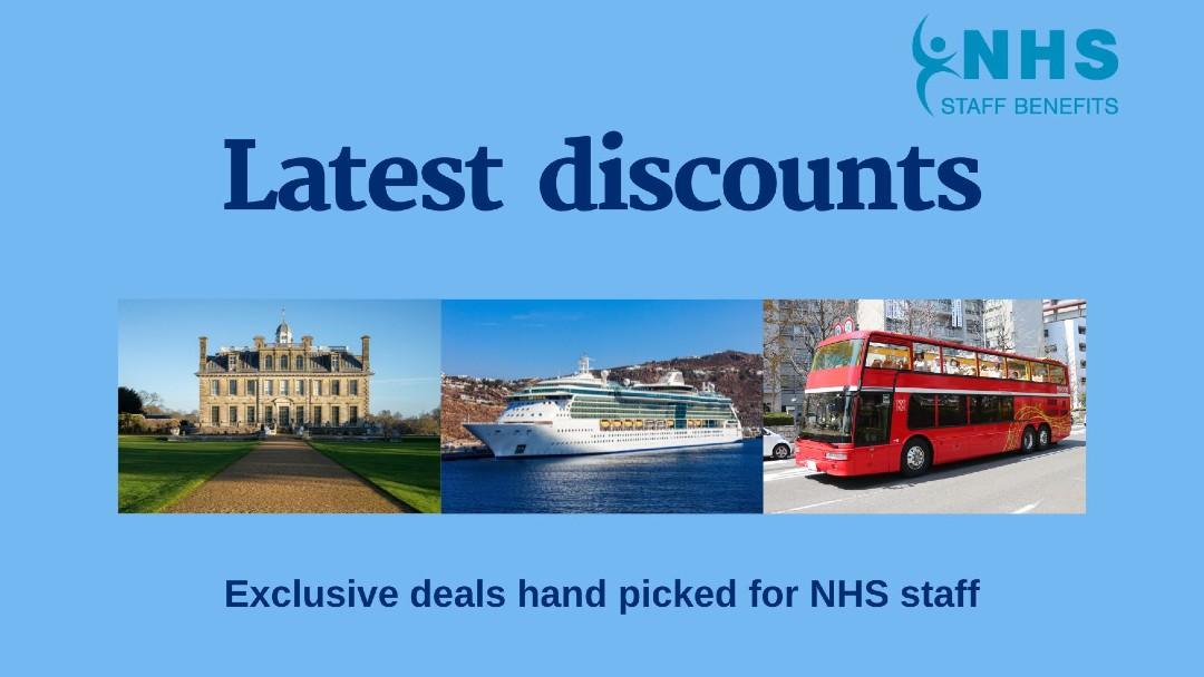 Latest discounts from NHS Staff Benefits